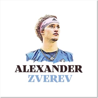 Alexander Zverev Posters and Art